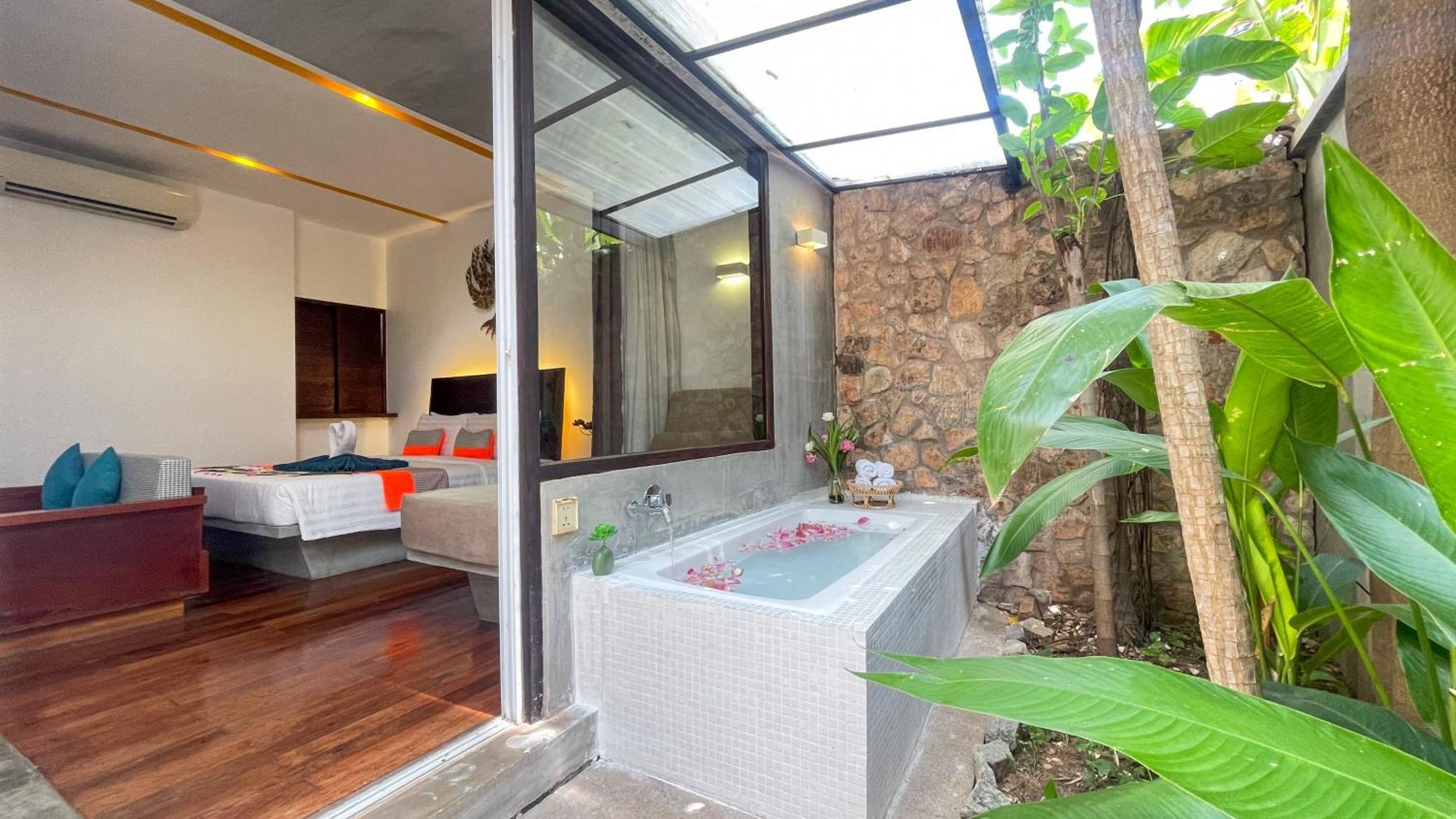 The Calm Oasis Hotel Сием Реап Стая снимка