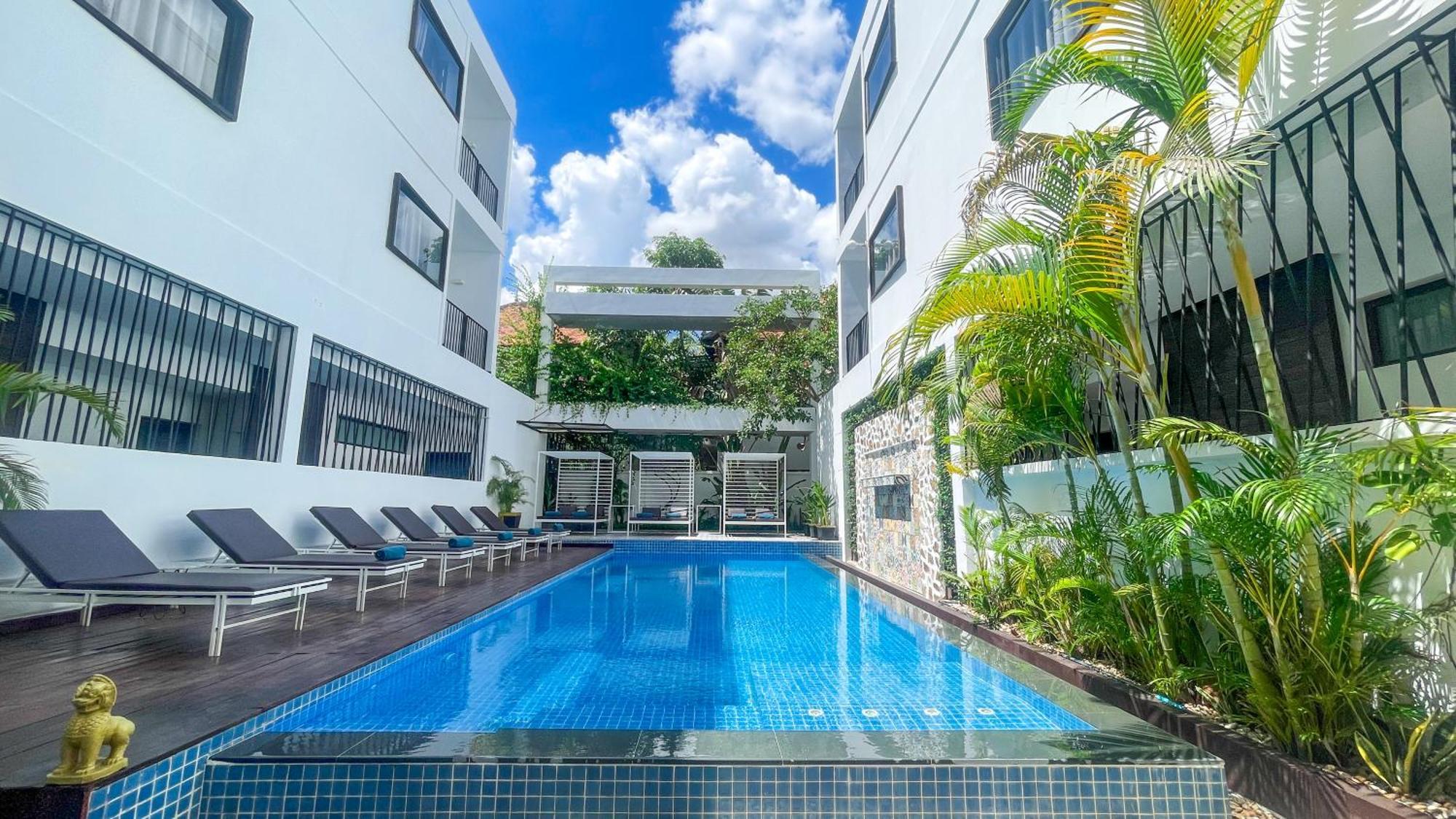 The Calm Oasis Hotel Сием Реап Екстериор снимка