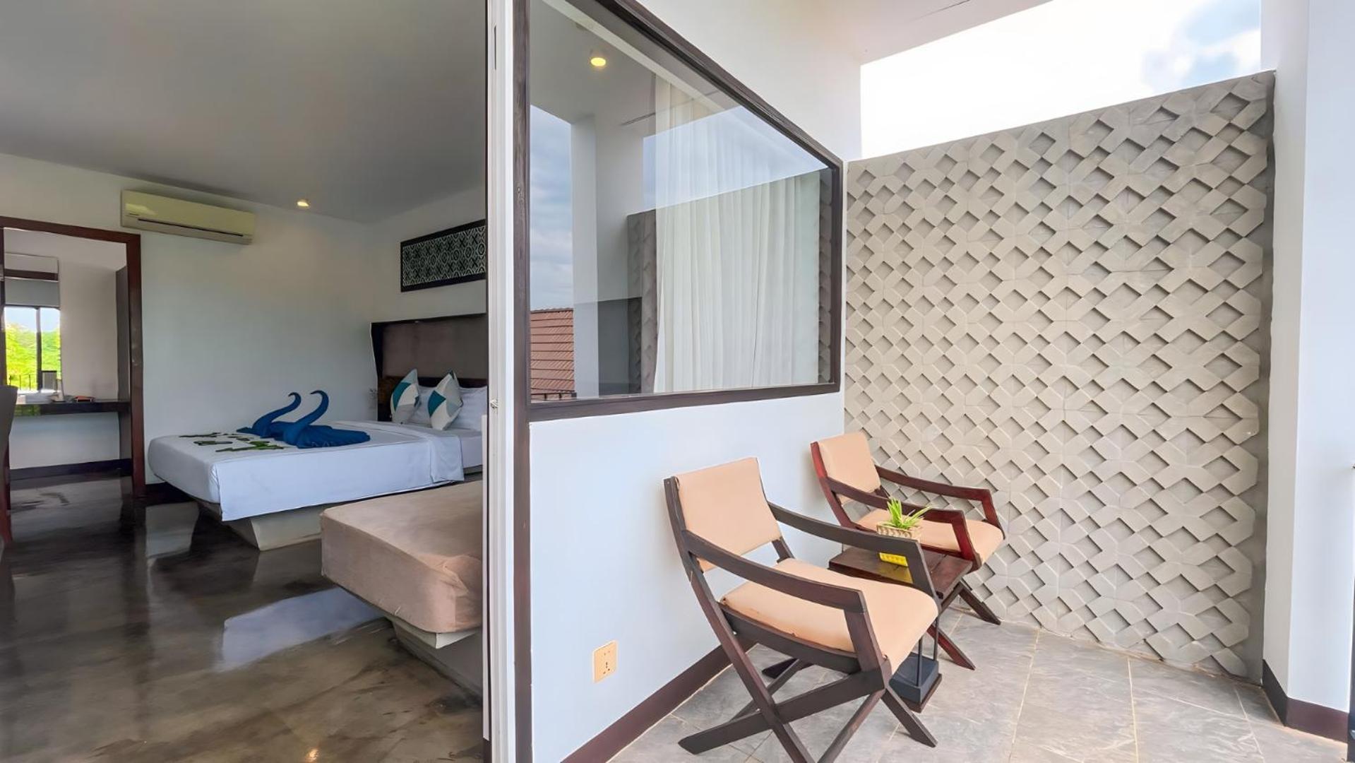 The Calm Oasis Hotel Сием Реап Стая снимка
