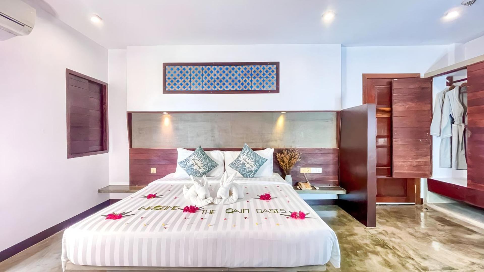 The Calm Oasis Hotel Сием Реап Стая снимка