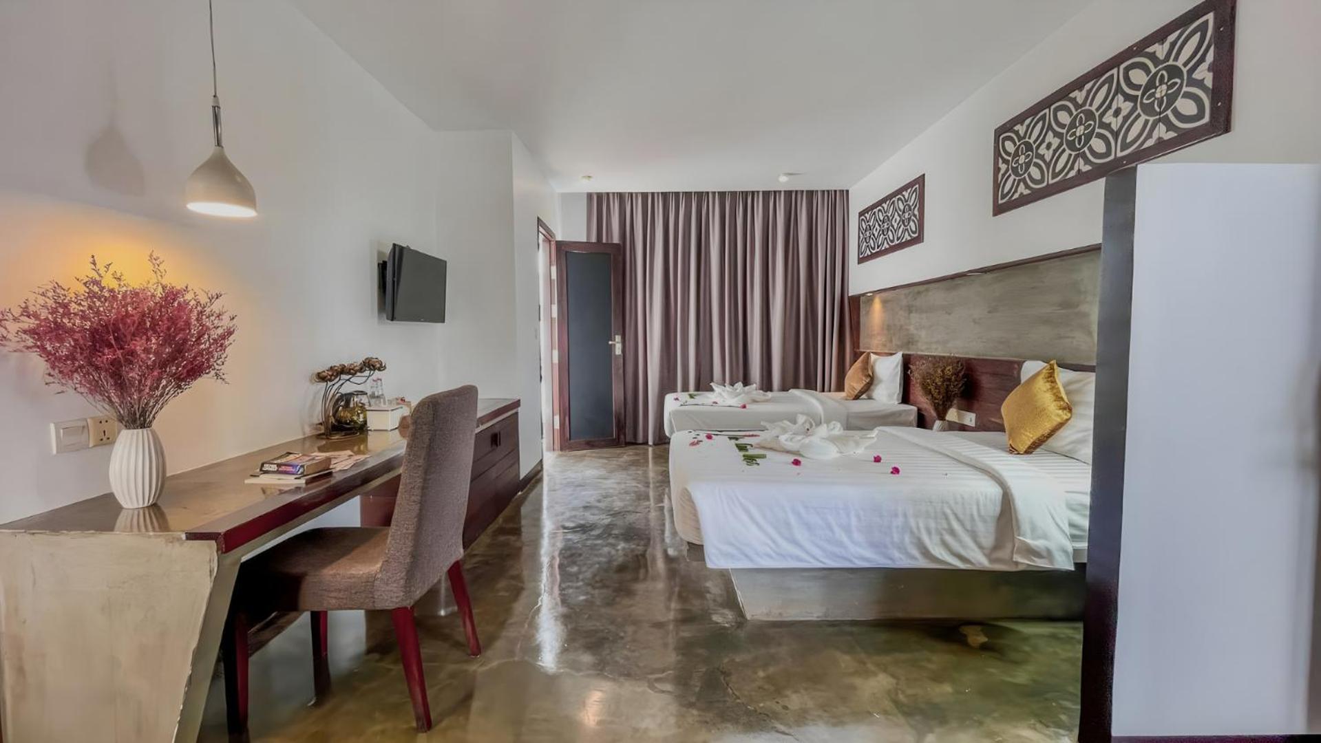 The Calm Oasis Hotel Сием Реап Стая снимка